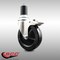 Service Caster 5 Inch 316SS Soft Rubber Swivel 1-5/8 Inch Expanding Stem Caster Lock Brake SCC SCC-SS316TTLEX20S514-SRS-158 - alternate 2